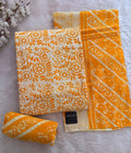 Ethenika Trending Cotton Batik Unstitched Dress Material for Summer