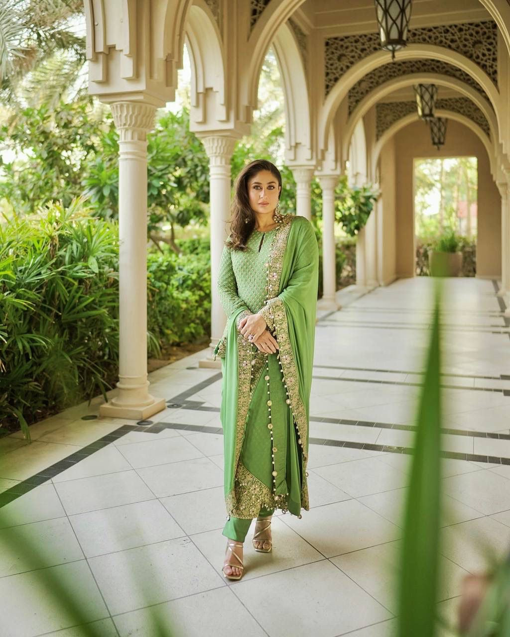 Faux Georgette Attractive Designer 3 Pc Kurti Pant Dupatta