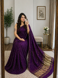 Modal Silk Authentic Hand Made Silk Bandhani Saree
