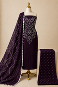 Pure Cotton Kutch Handmade 3Pc Unstitched Bandhani Dress Material