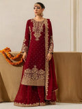 Eid Special Designer Moti with Embroidery Work Kurti Sharara Dupatta Set (Ready to Wear)