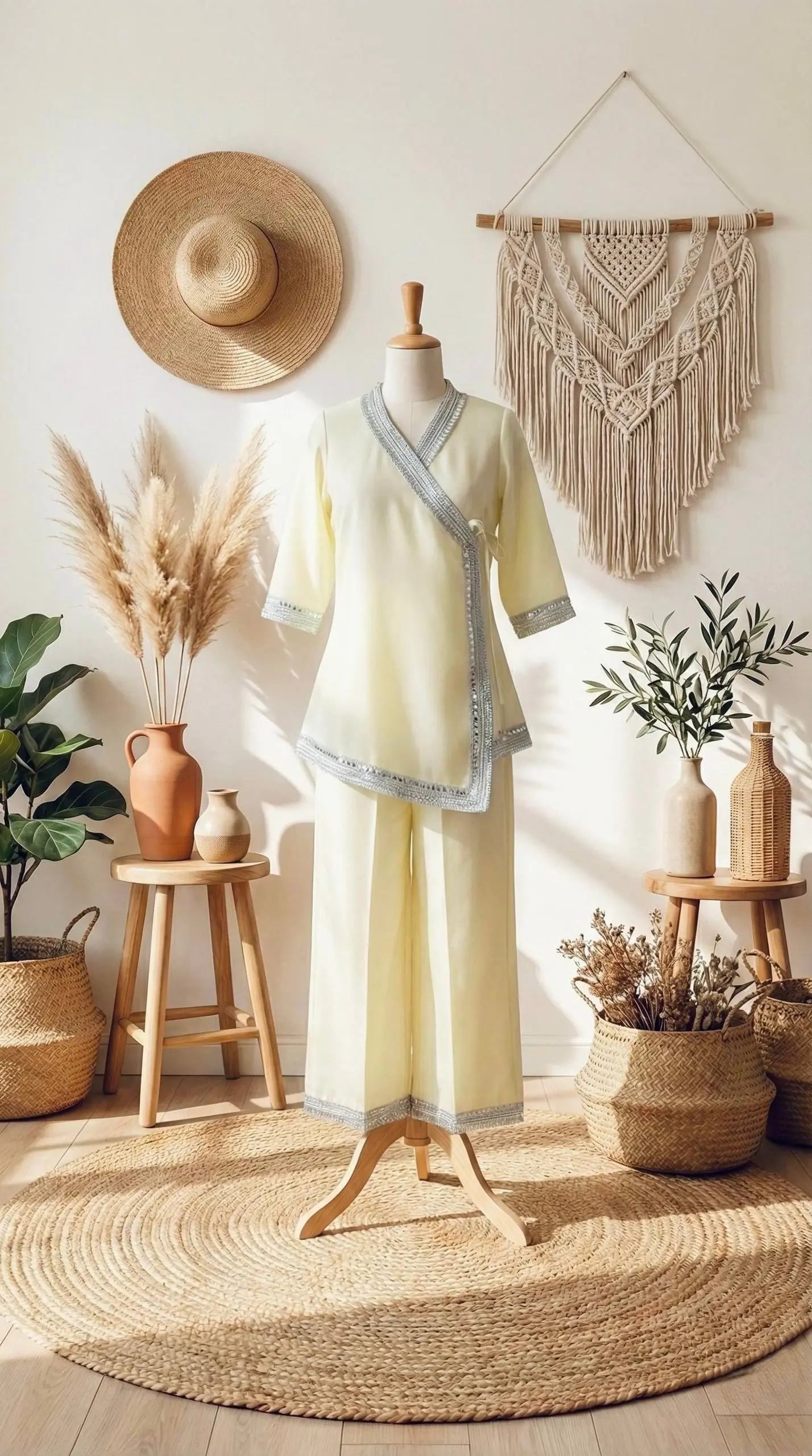 Ethenika Ivory Cord Set